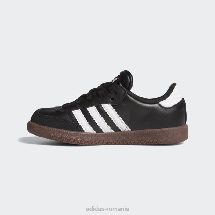 Adidas cizme clasice samba negru adidas copii alb negru 2JBN17604