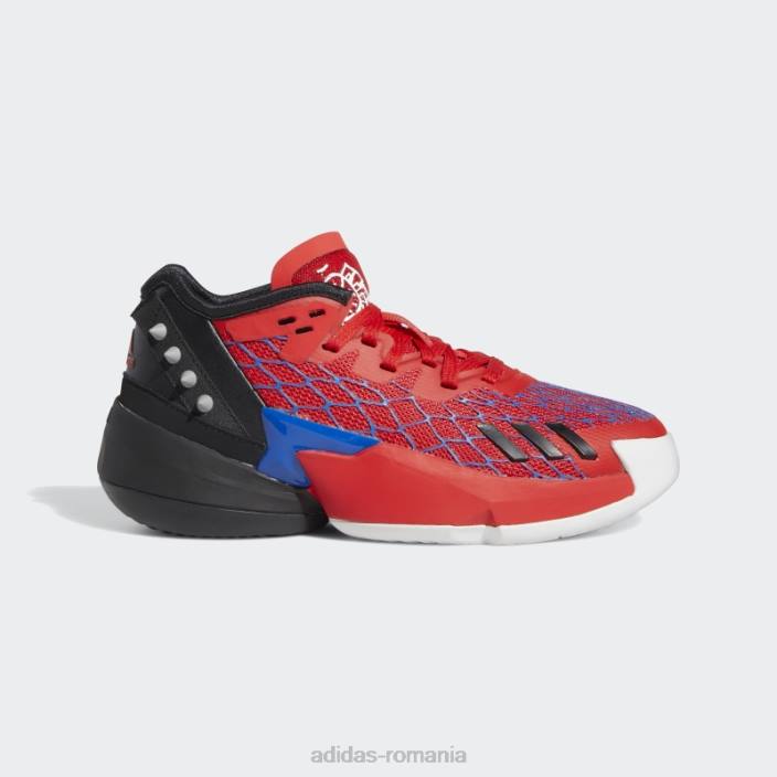 Adidas albastru d.o.n. numărul 4 pantofi copii albastru/rosu/negru 2JBN11476