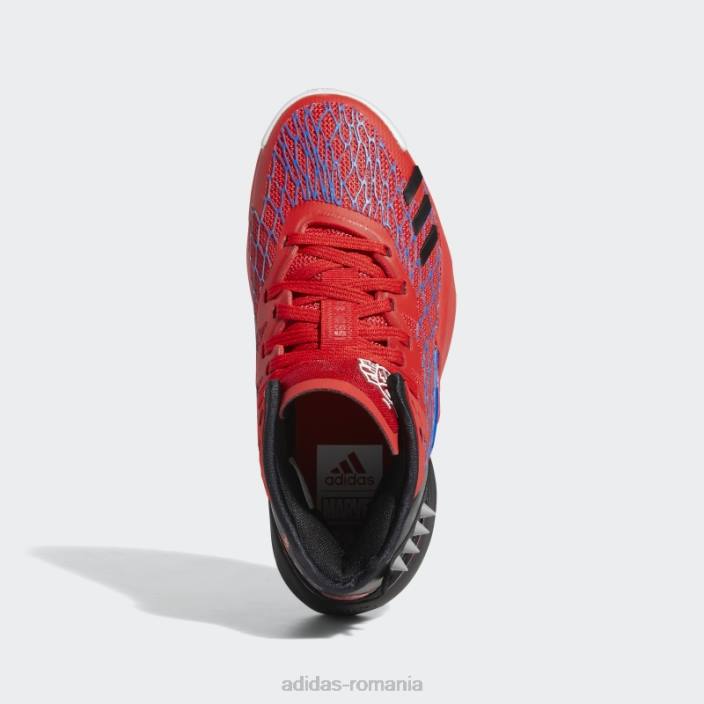 Adidas don. numărul 4 pantofi albaștri copii albastru/rosu/negru 2JBN3565