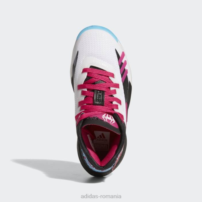 Adidas don. numărul 4 pantofi de baschet spider gwen adidas roz copii roz/negru/alb 2JBN24888