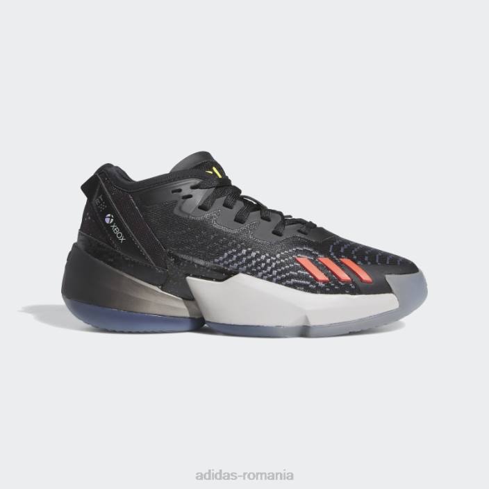 Adidas don. problema 4 pantofi carbon copii negru/carbon/gri 2JBN11171