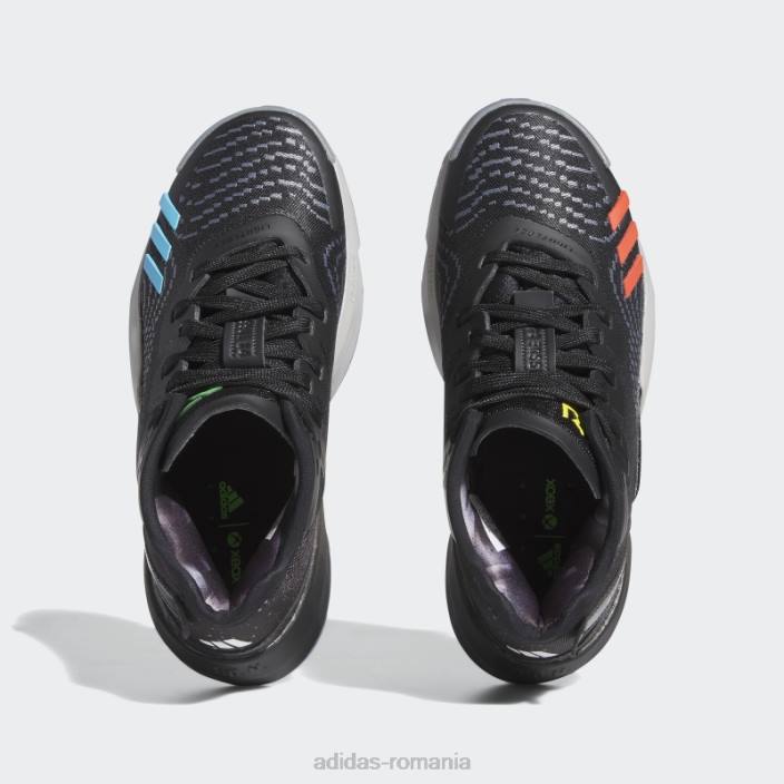 Adidas don. problema 4 pantofi carbon copii negru/carbon/gri 2JBN11171