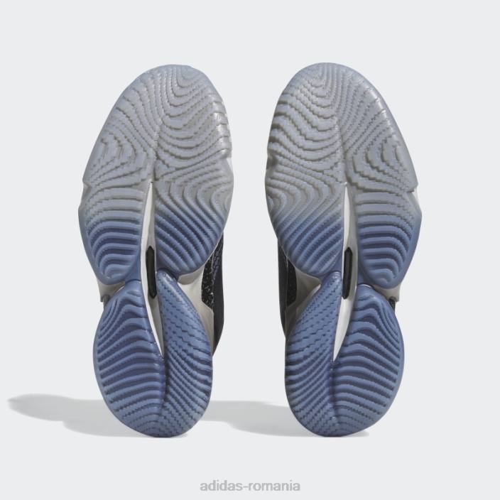 Adidas don. problema 4 pantofi carbon copii negru/carbon/gri 2JBN11171