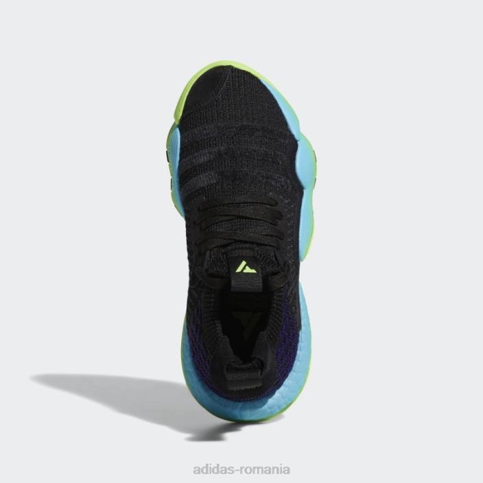Adidas pantofi trae young 2.0 moda verde copii negru/verde 2JBN3595