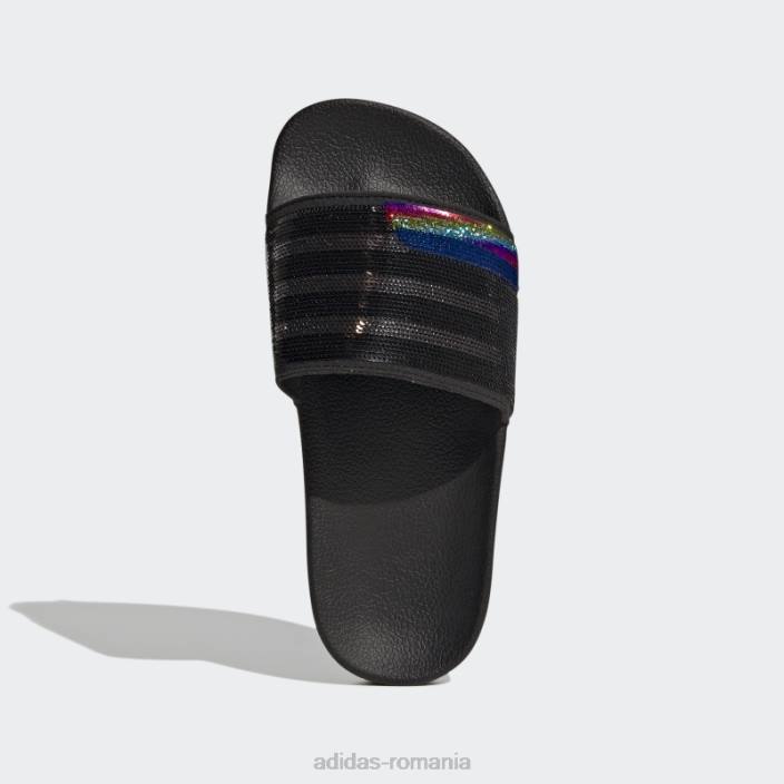 Adidas adilette slides silver copii negru/argintiu/culoare furnizor 2JBN24908