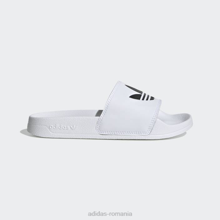 Adidas sandale adilette lite fashion negru copii alb negru 2JBN24905