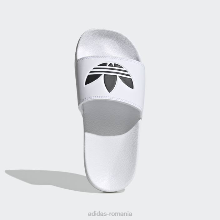 Adidas sandale adilette lite fashion negru copii alb negru 2JBN24905