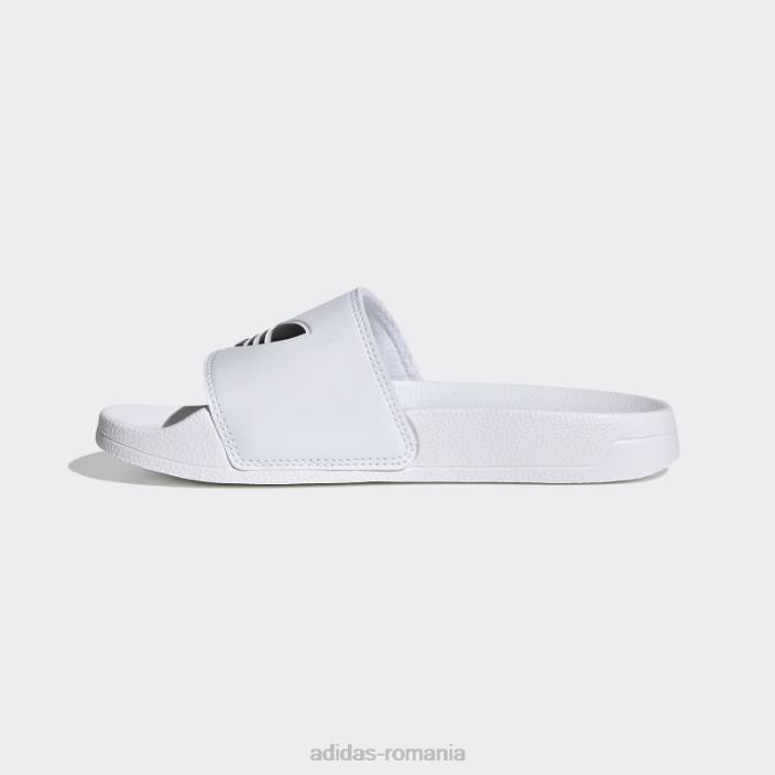 Adidas sandale adilette lite fashion negru copii alb negru 2JBN24905