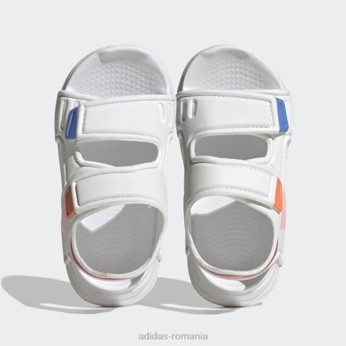 Adidas sandale altaswim adidas albe copii alb/roz fascicul/fucsia 2JBN24900