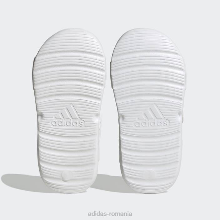 Adidas sandale altaswim adidas albe copii alb/roz fascicul/fucsia 2JBN24900