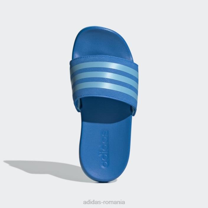 Adidas sandale de confort adilette blue rush adidas copii papură albastră/papură a cerului 2JBN24903