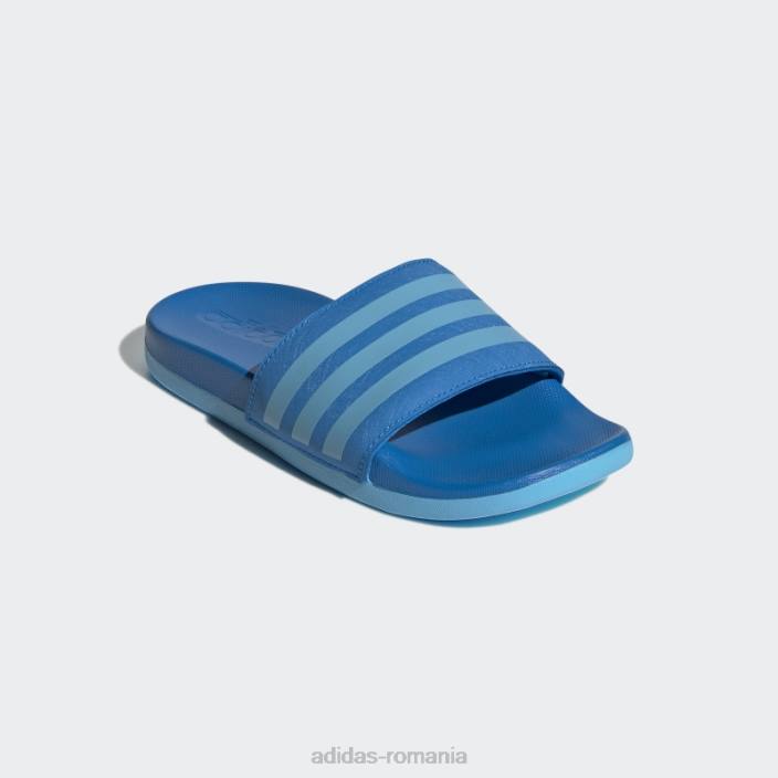 Adidas sandale de confort adilette blue rush adidas copii papură albastră/papură a cerului 2JBN24903