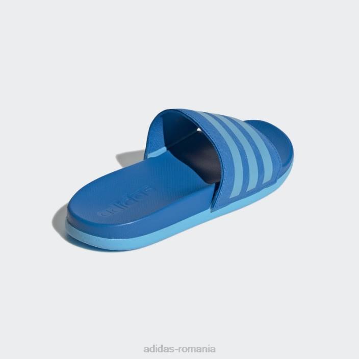 Adidas sandale de confort adilette blue rush adidas copii papură albastră/papură a cerului 2JBN24903
