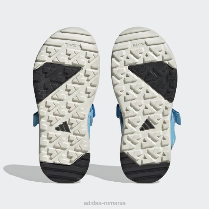 Adidas sandale blue rush terrex capitan toey 2.0 copii papură albastră/papură a cerului/alb 2JBN18047