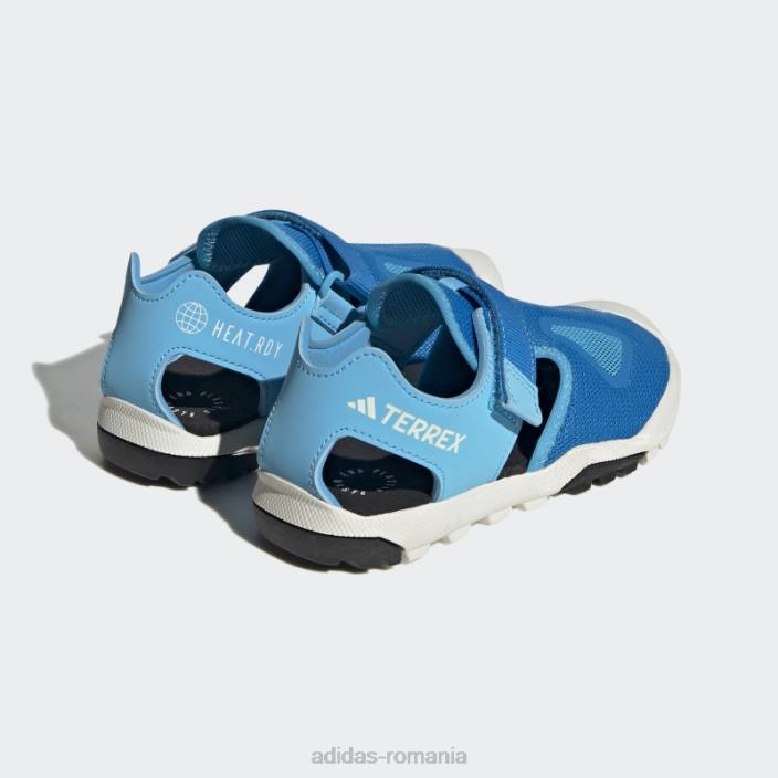 Adidas sandale blue rush terrex capitan toey 2.0 copii papură albastră/papură a cerului/alb 2JBN18047
