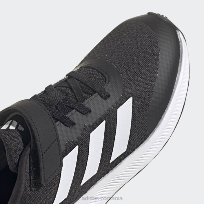 Adidas Runfalcon 3.0 pantofi cu curea din dantelă elastică negru adidas copii alb negru 2JBN11178