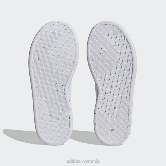 Adidas alb x disney avantaj moana pantofi moda copii zori alb/portocaliu/albastru 2JBN17881