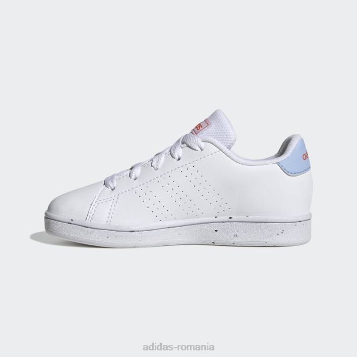Adidas alb x disney avantaj moana pantofi moda copii zori alb/portocaliu/albastru 2JBN17881
