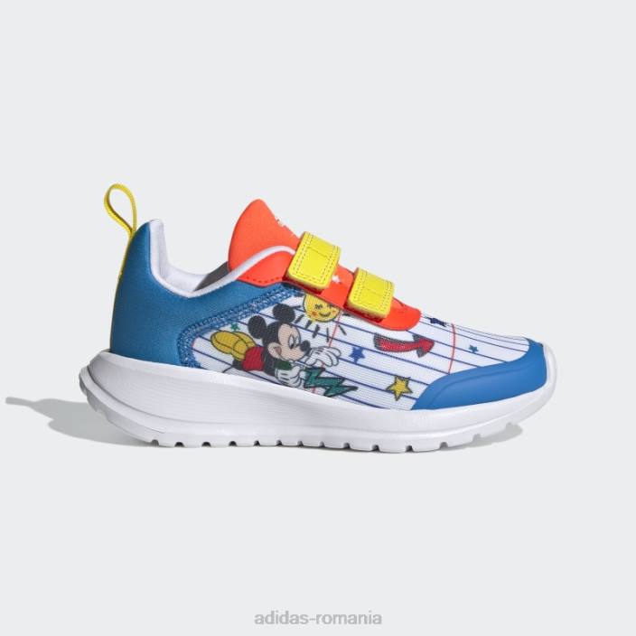 Adidas alb x disney mickey and minnie tensaur pantofi moda copii alb/galben/albastru 2JBN18198