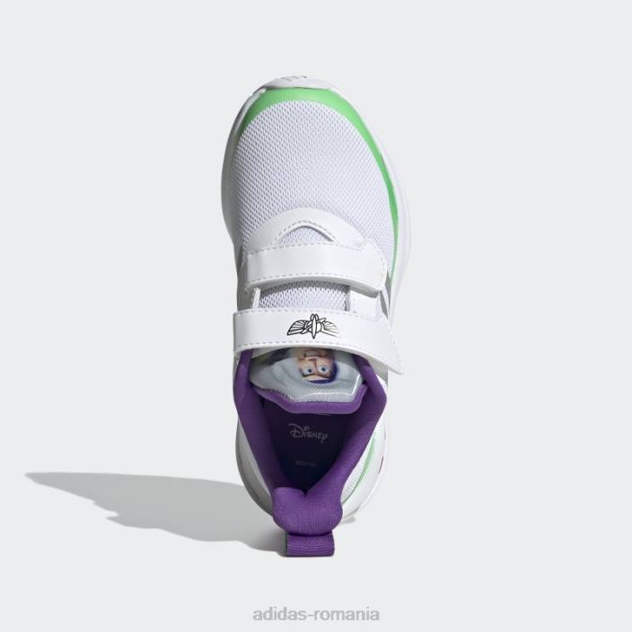 Adidas alb x disney pixar buzz lightyear toy story fortarun pantofi moda copii alb/argintiu/lai 2JBN18146