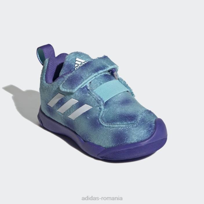 Adidas aqua disney monsters, inc. pantofi de joc activ copii aqua/alb/aqua deschis 2JBN18071