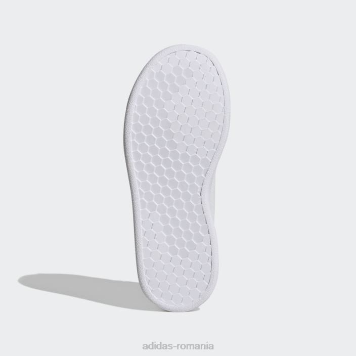 Adidas avantaj lifestyle pantofi din dantela curte verde copii alb/verde/negru 2JBN17874