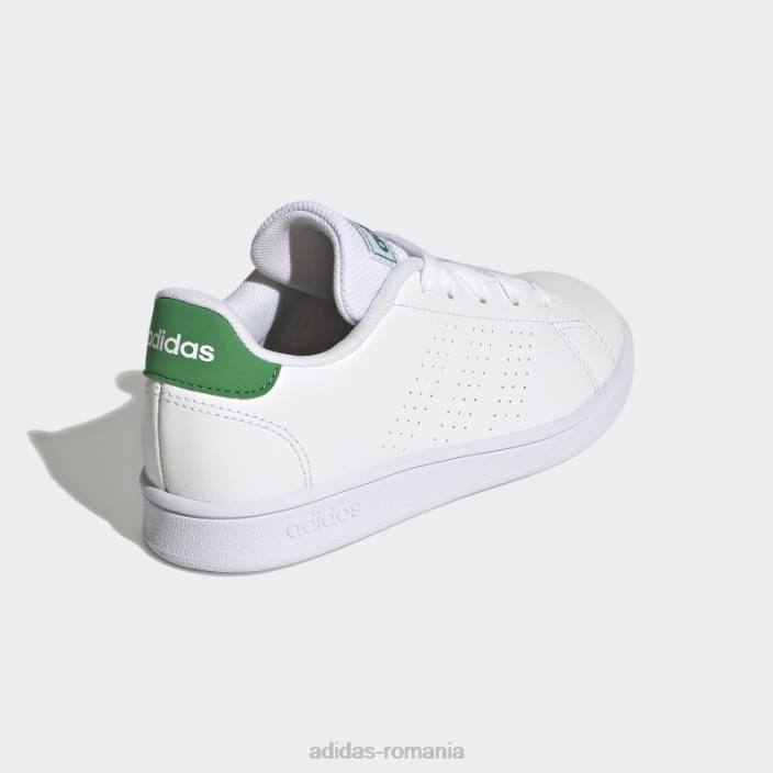 Adidas avantaj lifestyle pantofi din dantela curte verde copii alb/verde/negru 2JBN17874