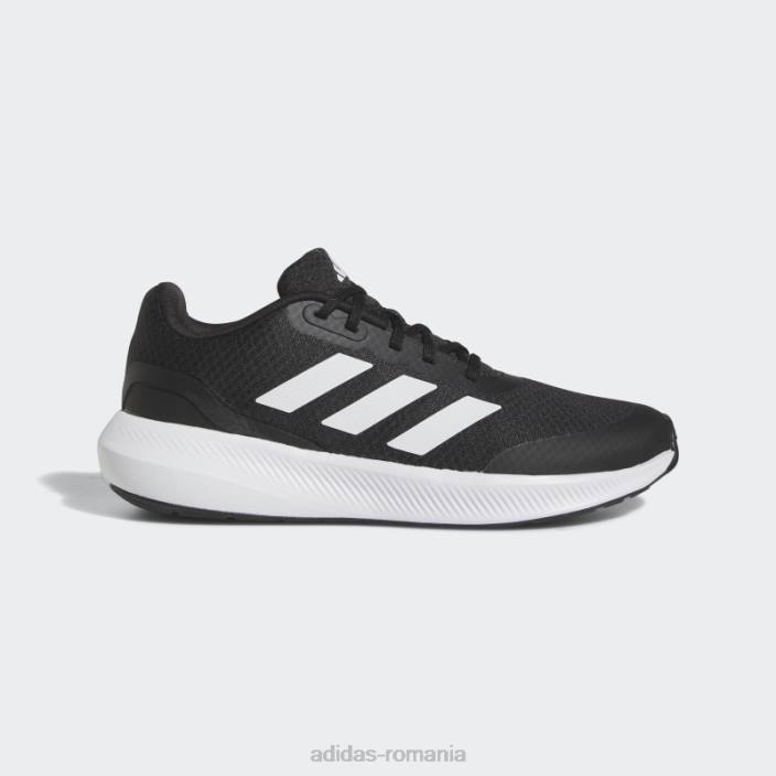 Adidas fashion runfalcon 3 pantofi dantela alb copii alb negru 2JBN11112
