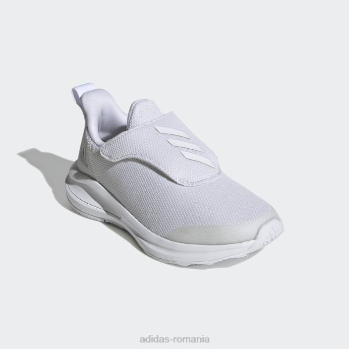 Adidas fortarun ac pantofi alb adidas copii alb/gri 2JBN18102