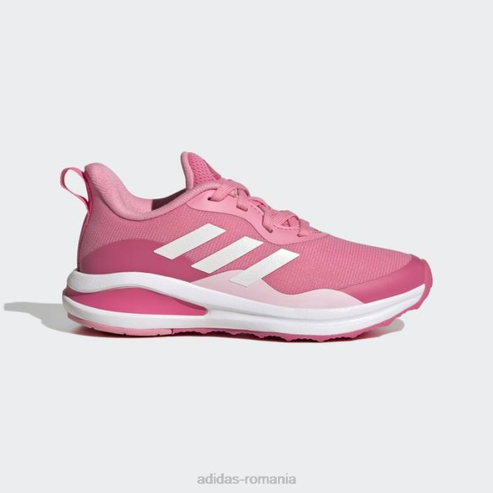Adidas fortarun sport alergare pantofi dantela roz copii roz/alb/magenta 2JBN18086