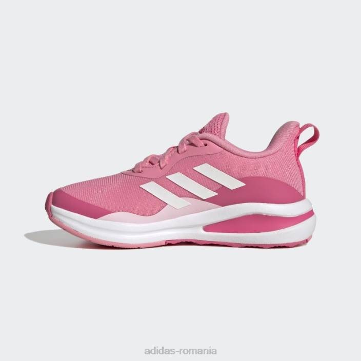 Adidas fortarun sport alergare pantofi dantela roz copii roz/alb/magenta 2JBN18086