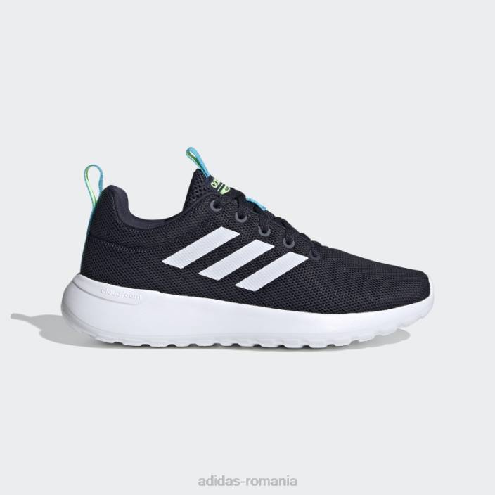 Adidas lite racer cln pantofi cerneală copii cerneală/alb/verde 2JBN18115