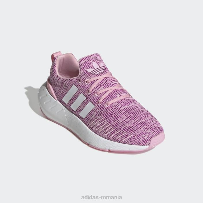Adidas pantofi Swift Run 22 roz adevărat copii roz adevărat/alb/roz 2JBN17951