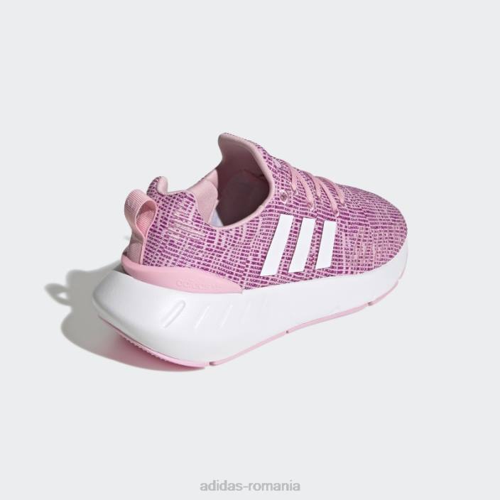 Adidas pantofi Swift Run 22 roz adevărat copii roz adevărat/alb/roz 2JBN17951