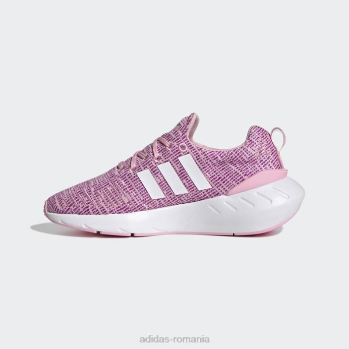 Adidas pantofi Swift Run 22 roz adevărat copii roz adevărat/alb/roz 2JBN17951
