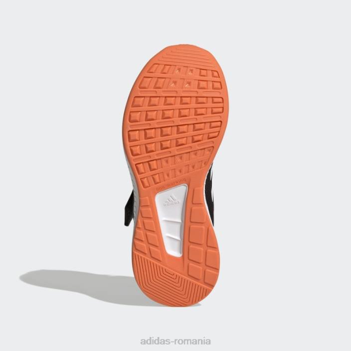 Adidas pantofi adidas carbon runfalcon 2.0 copii carbon/alb/portocaliu 2JBN11433