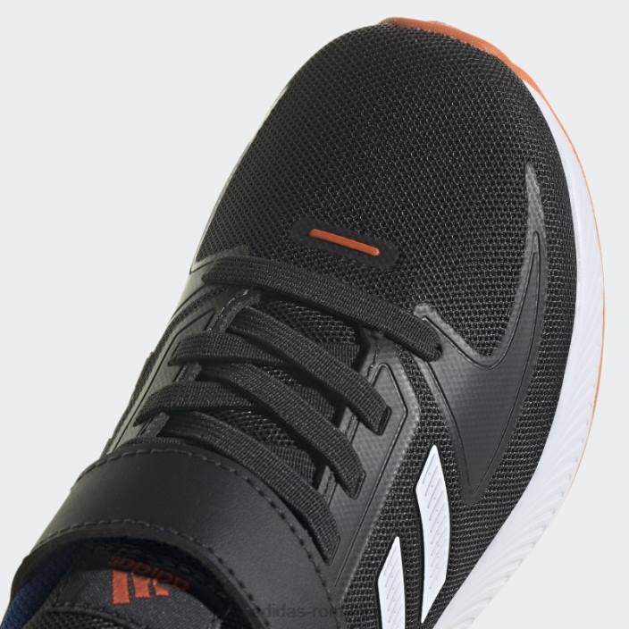 Adidas pantofi adidas carbon runfalcon 2.0 copii carbon/alb/portocaliu 2JBN11433