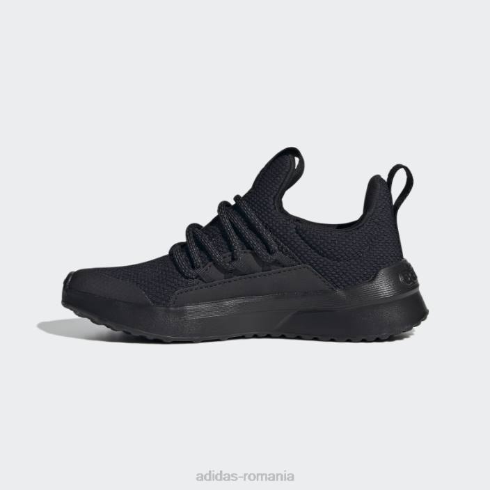 Adidas pantofi adidas negru lite racer adapt 4.0 cu dantelă copii gri inchis 2JBN11373