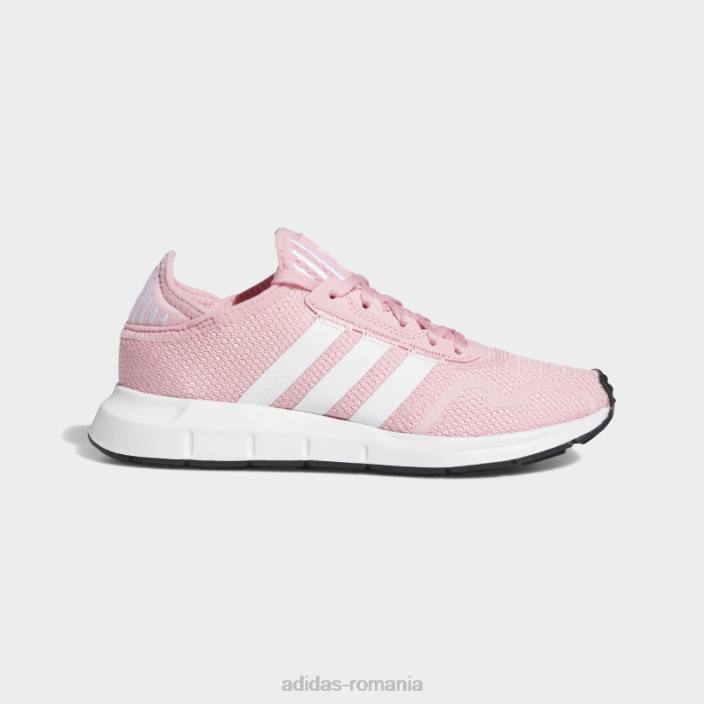 Adidas pantofi adidas swift run x roz deschis copii roz deschis/alb/negru 2JBN18129