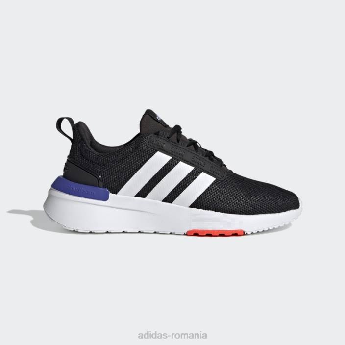 Adidas pantofi albi racer tr21 copii negru/alb/cerneală 2JBN11050