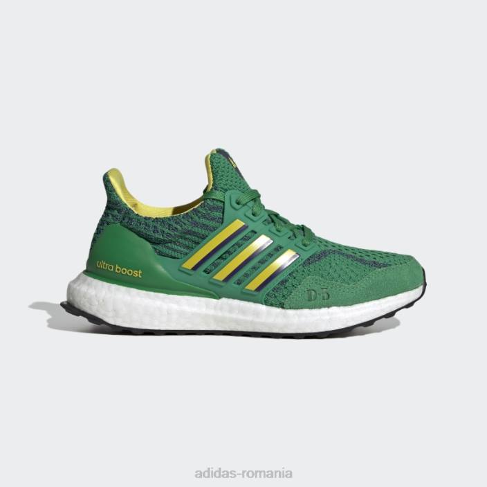 Adidas pantofi colegiu violet ultraboost 5.0 ADN copii verde/galben/mov colegiu 2JBN11473