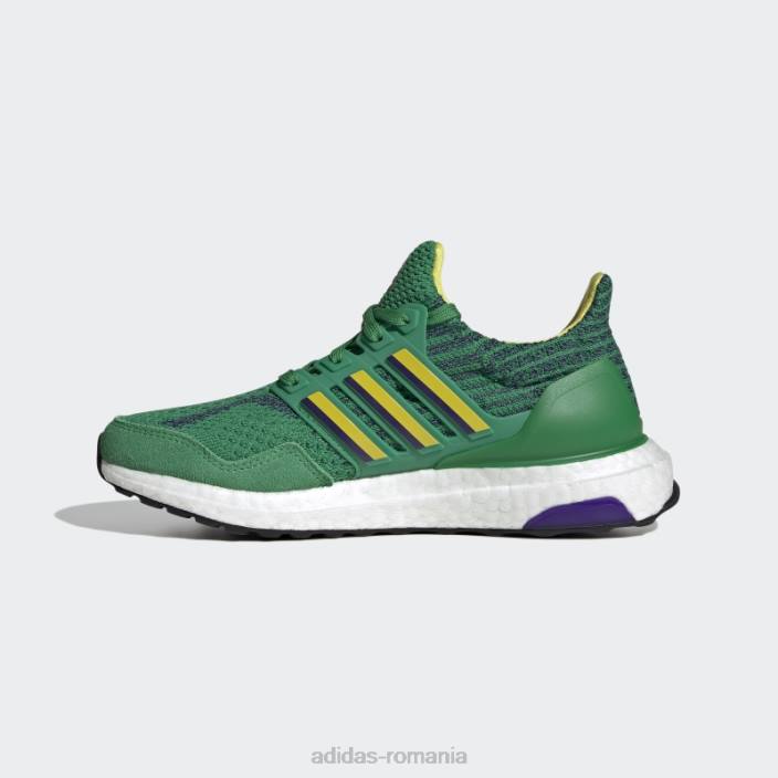 Adidas pantofi colegiu violet ultraboost 5.0 ADN copii verde/galben/mov colegiu 2JBN11473