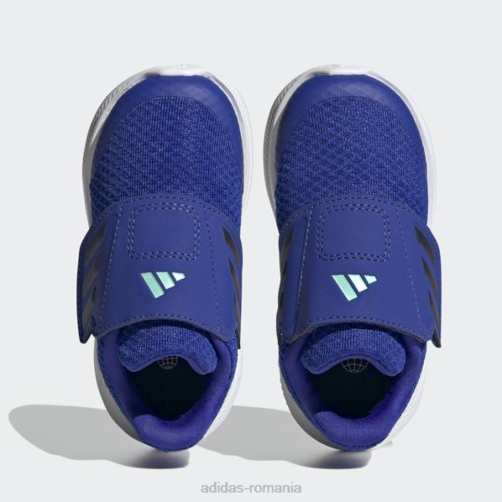 Adidas pantofi cu cârlig și buclă runfalcon 3.0 albaștri copii albastru/cerneală/alb 2JBN17888