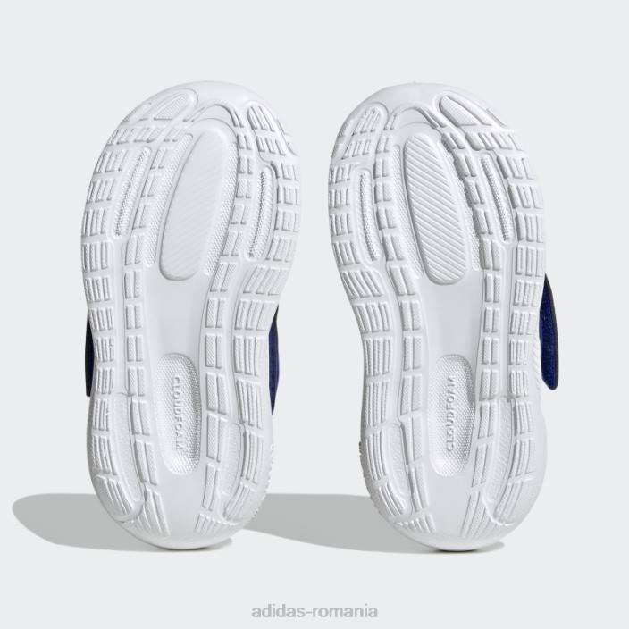 Adidas pantofi cu cârlig și buclă runfalcon 3.0 albaștri copii albastru/cerneală/alb 2JBN17888