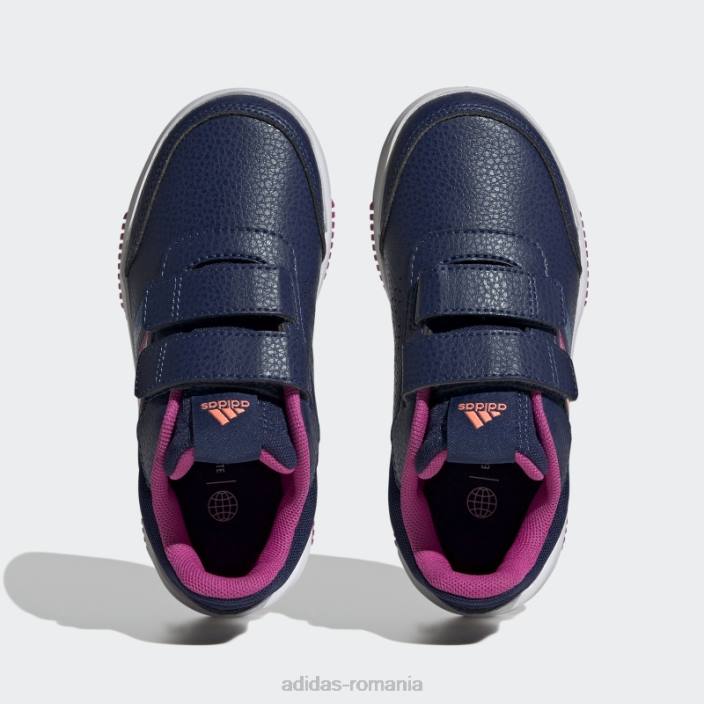 Adidas pantofi cu cârlig și buclă tensaur albastru închis copii albastru închis/fucsia/albastru 2JBN17665