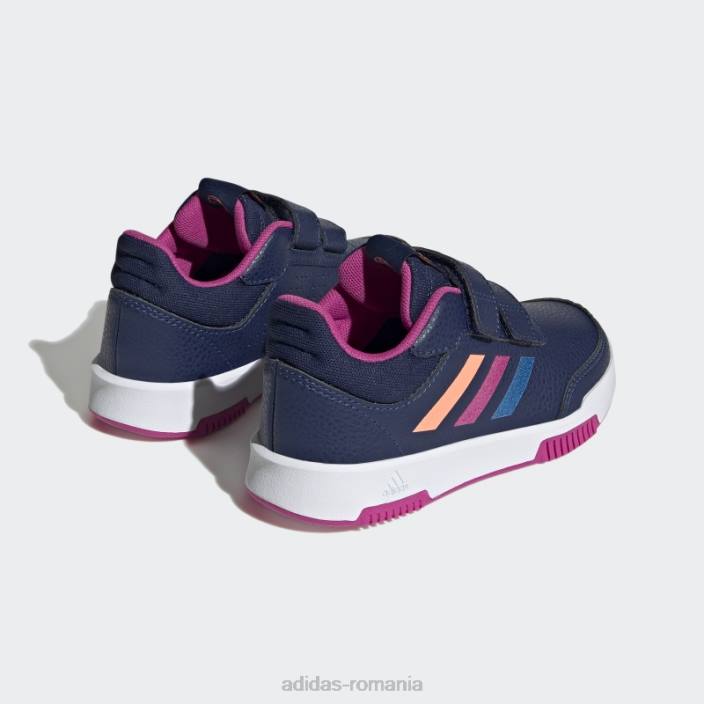 Adidas pantofi cu cârlig și buclă tensaur albastru închis copii albastru închis/fucsia/albastru 2JBN17665