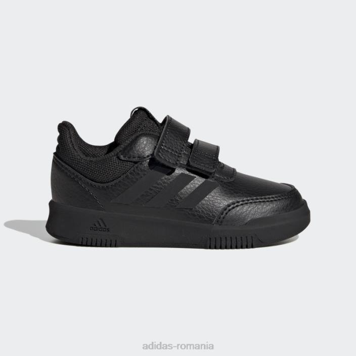 Adidas pantofi cu cârlig și buclă tensaur gri copii gri inchis 2JBN17815