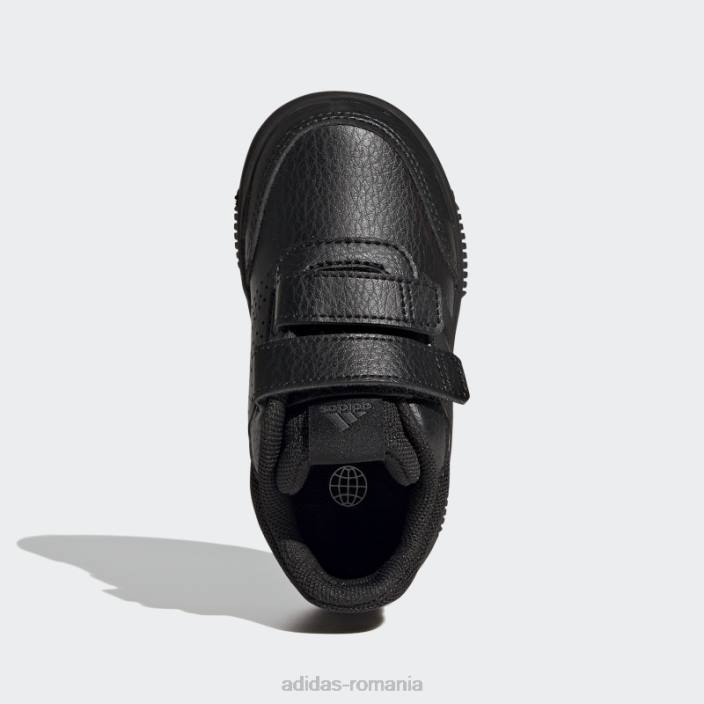 Adidas pantofi cu cârlig și buclă tensaur gri copii gri inchis 2JBN17815