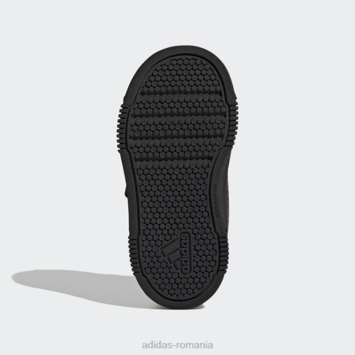 Adidas pantofi cu cârlig și buclă tensaur gri copii gri inchis 2JBN17815