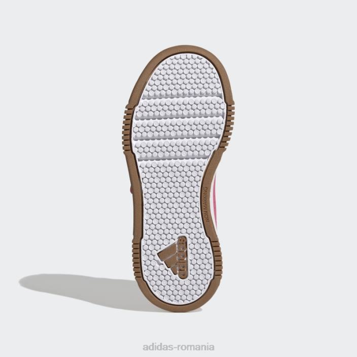 Adidas pantofi cu cârlig și buclă tensaur magenta adidas copii magenta/faz portocaliu/alb 2JBN17772
